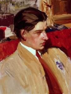 Self Portrait in Profile
